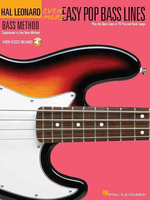 Produktbild: Even More Easy Pop Bass Lines - Hal Leonard Bass Method Book/Online Audio