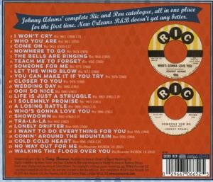 Produktbild: Adams, J: I Won't Cry-Complete Ric & Ron Singles 1959-1964