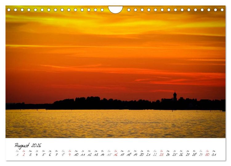 Produktbild: Unterwegs am Bodensee (Wandkalender 2026 DIN A4 quer), CALVENDO Monatskalender