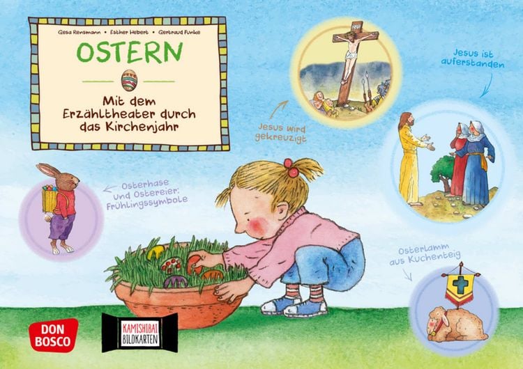 Produktbild: Ostern. Kamishibai Bildkartenset
