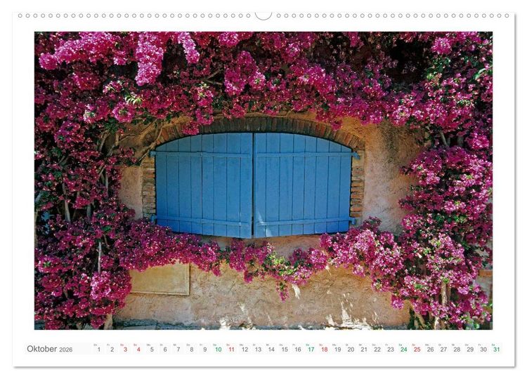Produktbild: Farbenfrohe Provence (Wandkalender 2026 DIN A2 quer), CALVENDO Monatskalender