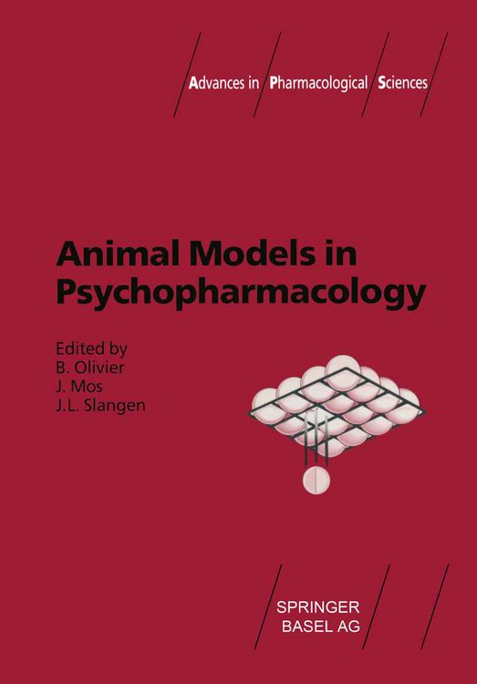 Produktbild: Animal Models in Psychopharmacology