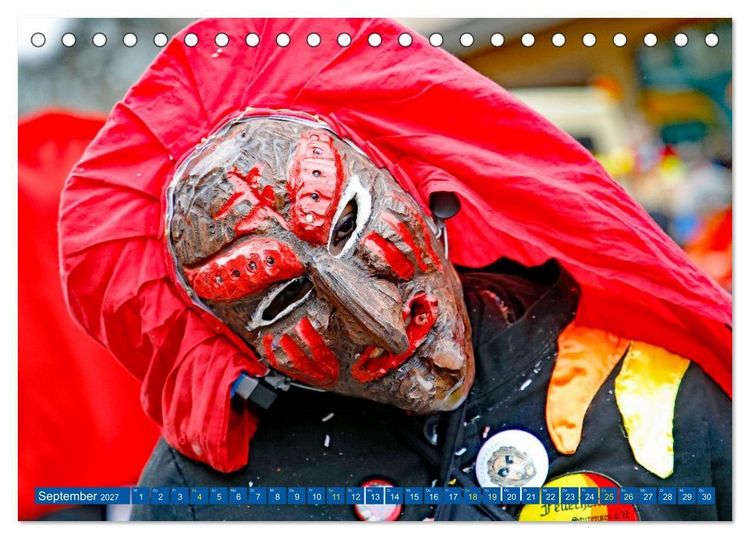 Produktbild: Karlsruher Fastnacht (Tischkalender 2027 DIN A5 quer), CALVENDO Monatskalender