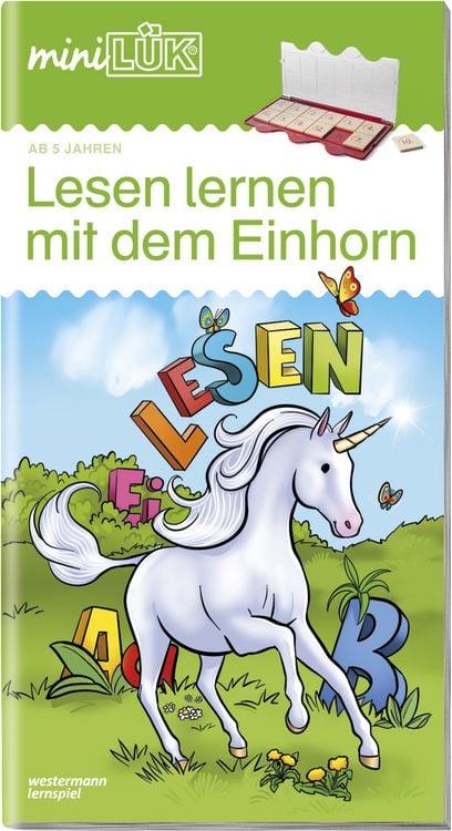 Produktbild: miniL&Uuml;K -  Lesen mit dem Einhorn