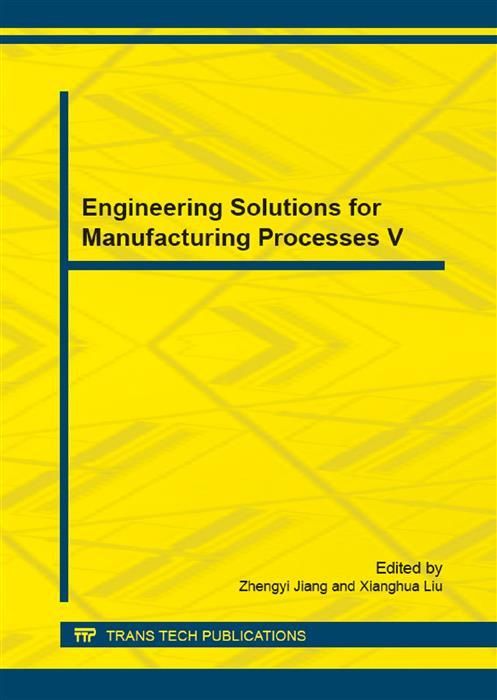Produktbild: Engineering Solutions for Manufacturing Processes V