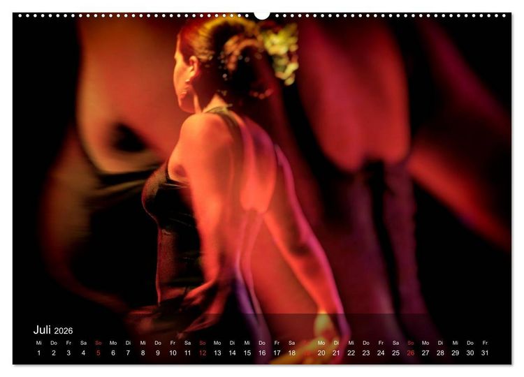 Produktbild: Flamenco - Tanz der Leidenschaft (Wandkalender 2026 DIN A2 quer), CALVENDO Monatskalender