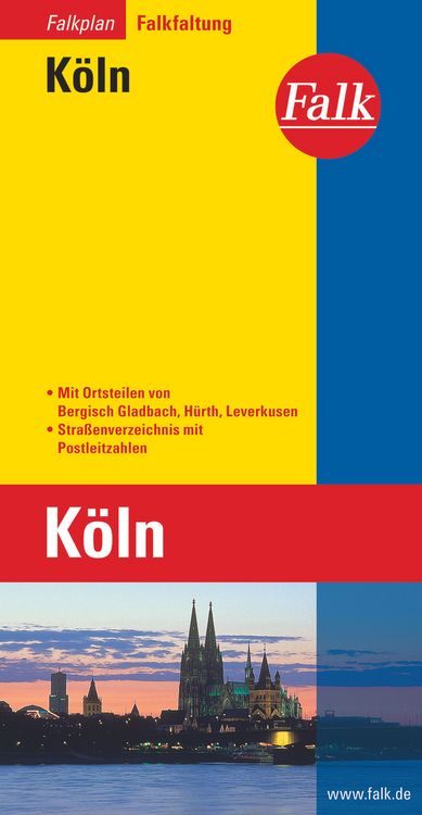 Produktbild: Falk Stadtplan Falkfaltung K&ouml;ln