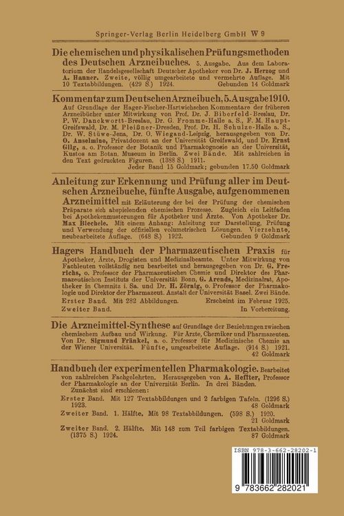 Produktbild: Tabellen f&uuml;r das pharmakognostische Praktikum