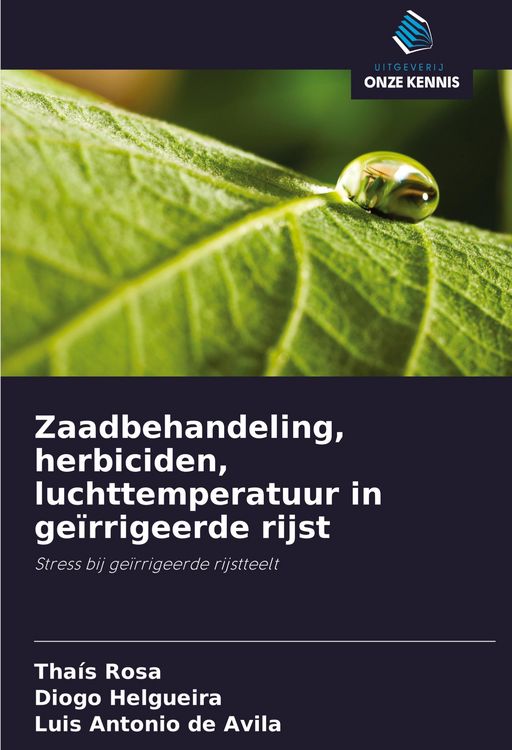 Produktbild: Zaadbehandeling, herbiciden, luchttemperatuur in ge&iuml;rrigeerde rijst