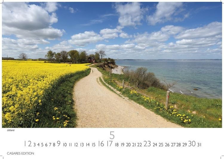 Produktbild: D&auml;nemark Kalender 2027 &ndash; Wandkalender | Fotokalender Nordeuropa 24x35cm - Inspirierende Fotos von D&auml;nemarks unber&uuml;hrter Natur, K&uuml;sten, Inseln und W&auml;ldern
