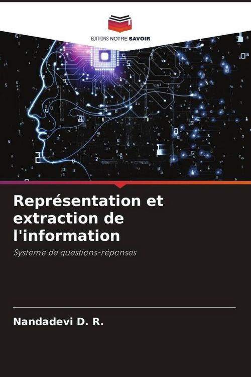 Produktbild: Repr&eacute;sentation et extraction de l'information
