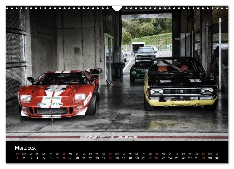 Produktbild: Raceday (Wandkalender 2026 DIN A3 quer), CALVENDO Monatskalender