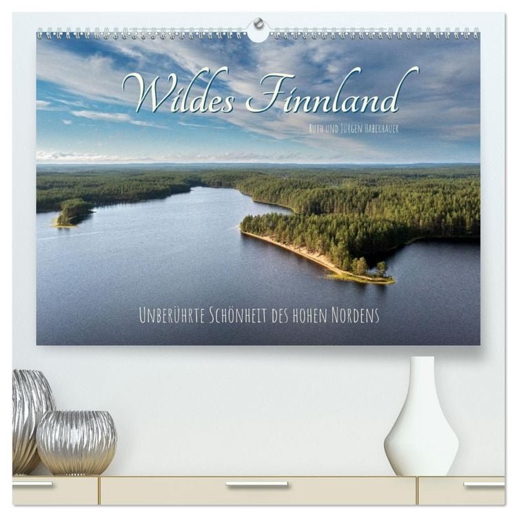 Produktbild: Wildes Finnland (hochwertiger Premium Wandkalender 2026 DIN A2 quer), Kunstdruck in Hochglanz
