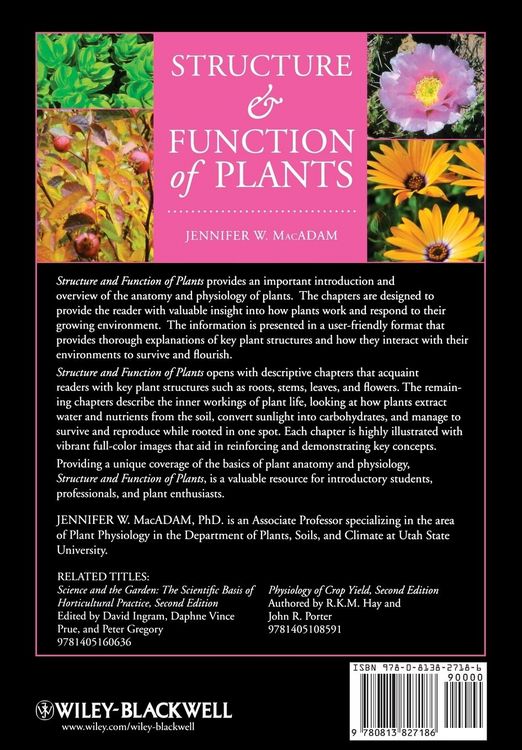 Produktbild: Structure and Function of Plants