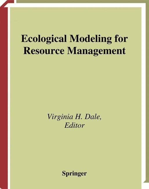 Produktbild: Ecological Modeling for Resource Management