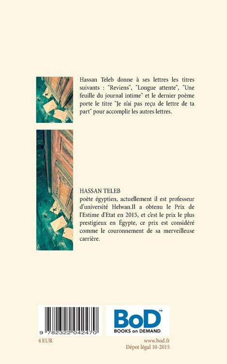 Produktbild: Trois Lettres D'amour