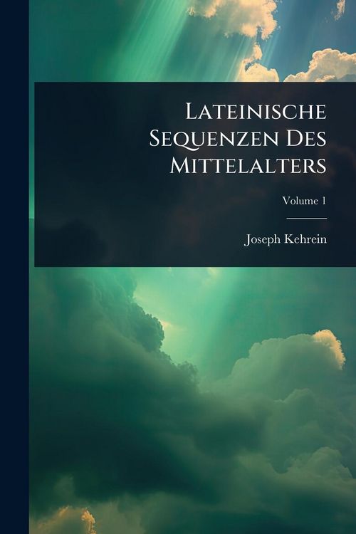 Produktbild: Lateinische Sequenzen Des Mittelalters
