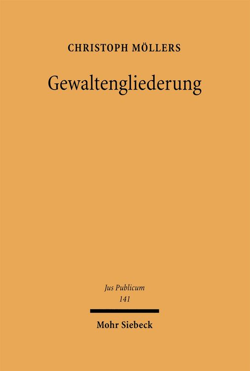 Produktbild: Gewaltengliederung