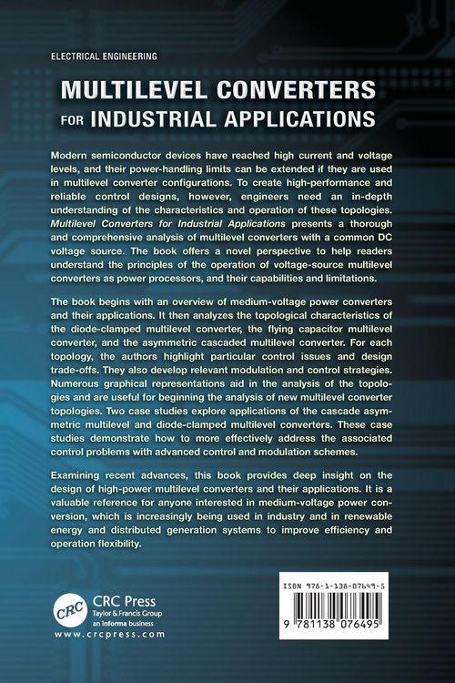 Produktbild: Multilevel Converters for Industrial Applications