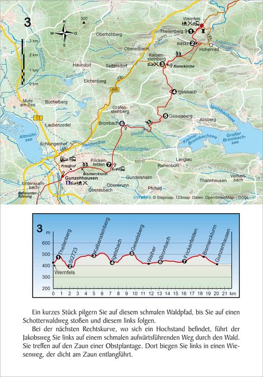 Produktbild: Jakobsweg N&uuml;rnberg &ndash; Konstanz