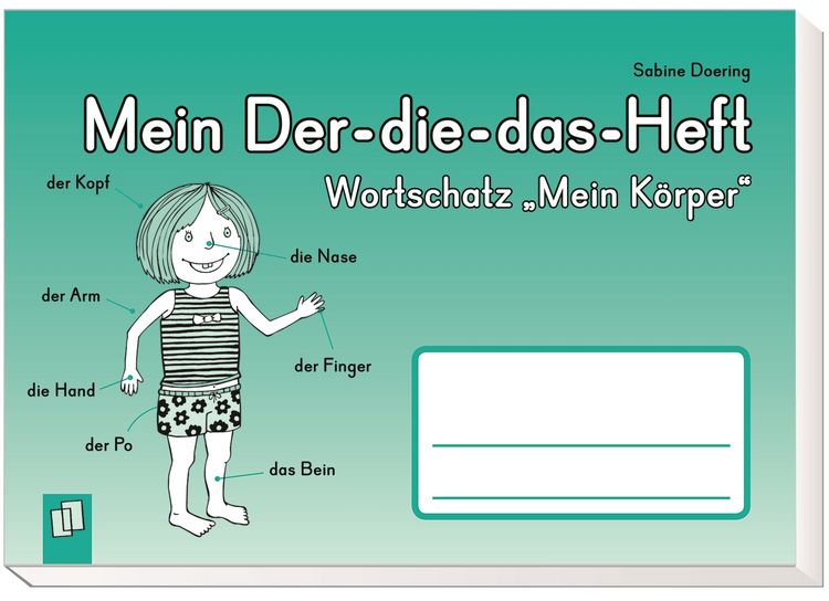 Produktbild: Mein Der-die-das-Heft: Wortschatz &bdquo;Mein K&ouml;rper"