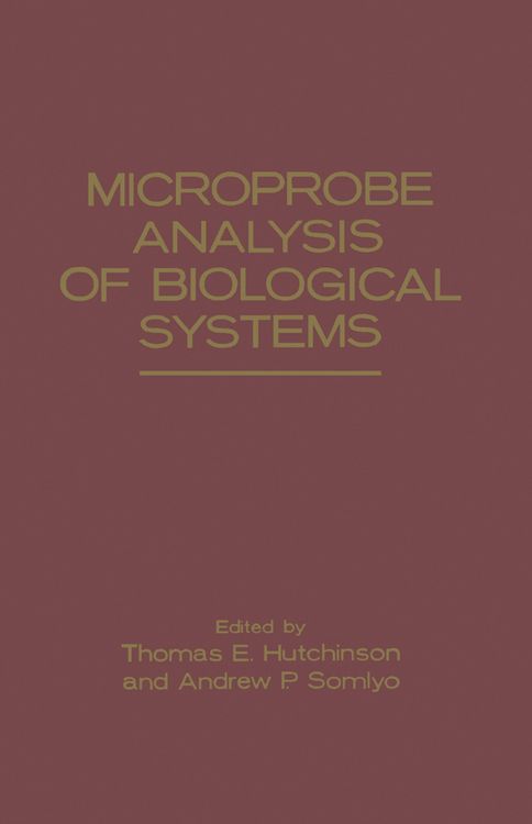 Produktbild: Microprobe Analysis of Biological Systems