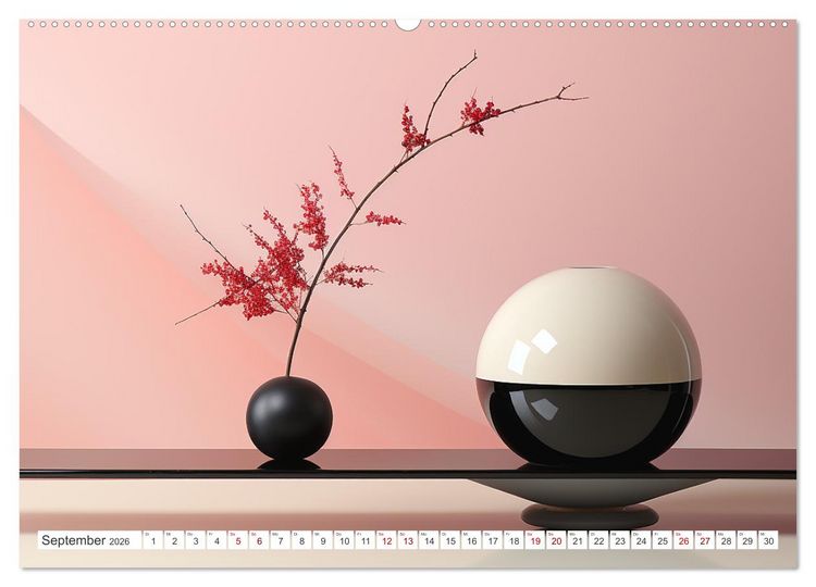 Produktbild: Einklang und Harmonie (Wandkalender 2026 DIN A2 quer), CALVENDO Monatskalender
