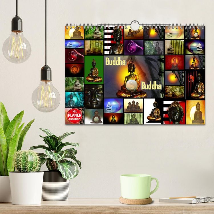Produktbild: Buddha (Wandkalender 2026 DIN A4 quer), CALVENDO Monatskalender