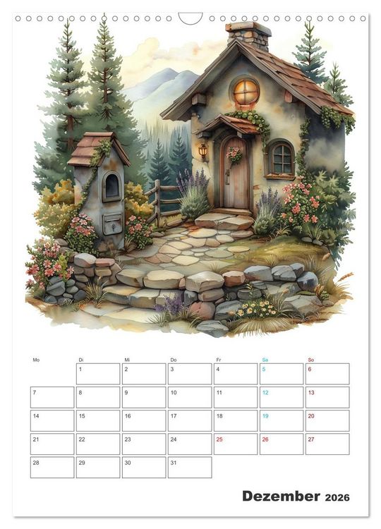 Produktbild: Zeitreise - Der vintage Briekasten Kalender (Wandkalender 2026 DIN A3 hoch), CALVENDO Monatskalender