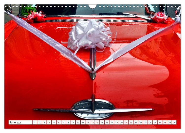 Produktbild: Classic Beauties - Wedding cars in Havana (Wall Calendar 2026 DIN A3 landscape), CALVENDO 12 Month Wall Calendar