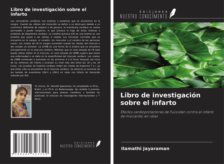 Produktbild: Libro de investigaci&oacute;n sobre el infarto