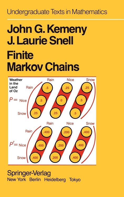Produktbild: Finite Markov Chains
