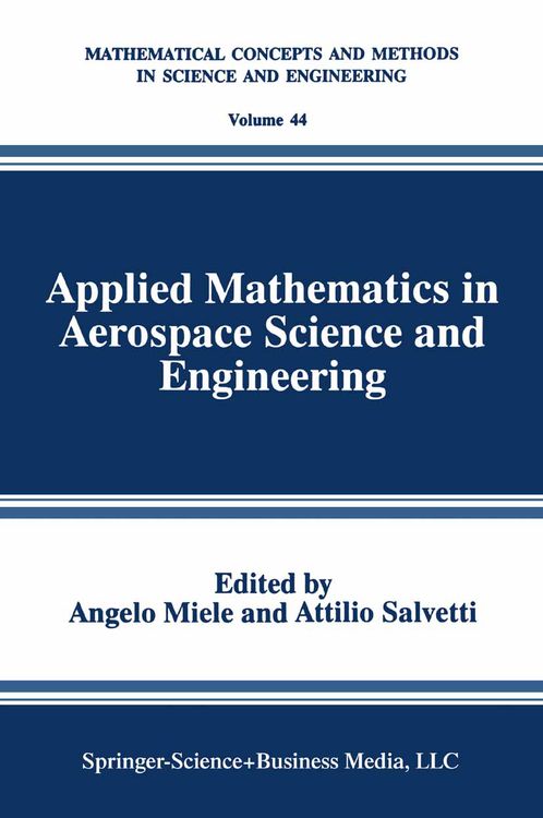 Produktbild: Applied Mathematics in Aerospace Science and Engineering