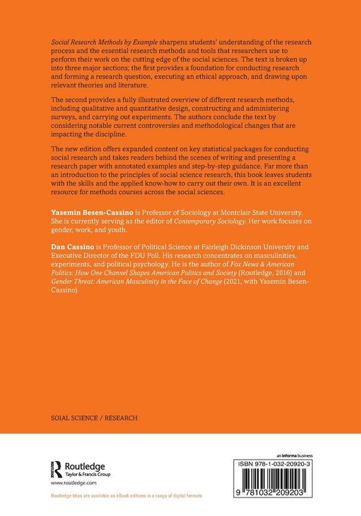 Produktbild: Social Research Methods by Example