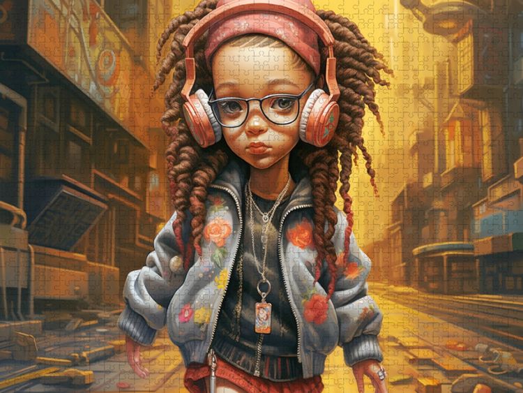 Produktbild: CALVENDO Puzzle Freestyle Flow | 2000 Teile Lege-Gr&ouml;&szlig;e 90x67cm Foto-Puzzle f&uuml;r gl&uuml;ckliche Stunden