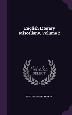 Produktbild: English Literary Miscellany, Volume 2