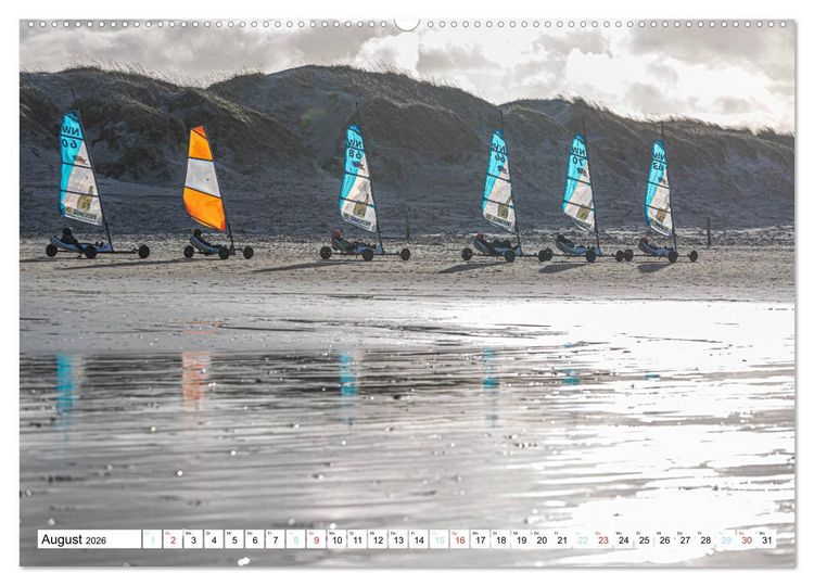 Produktbild: Faszination Sankt Peter-Ording (Wandkalender 2026 DIN A2 quer), CALVENDO Monatskalender