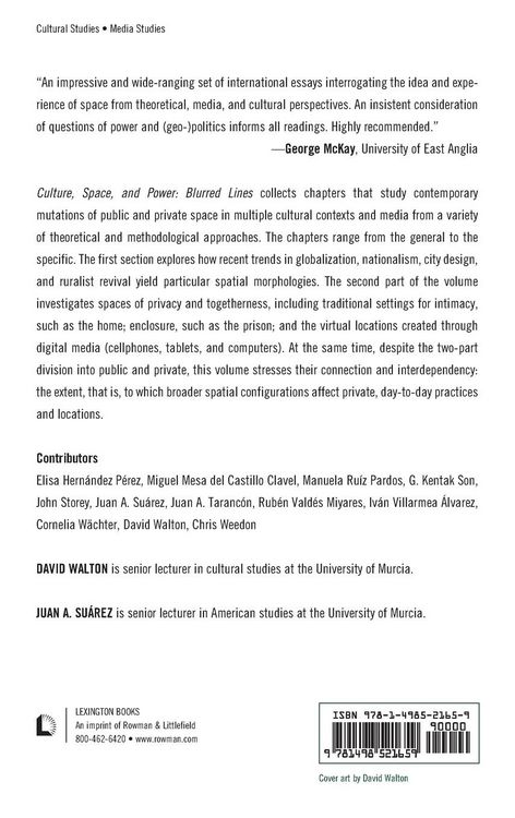 Produktbild: Culture, Space, and Power