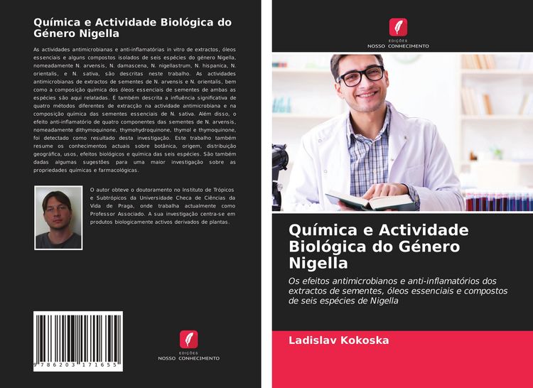 Produktbild: Qu&iacute;mica e Actividade Biol&oacute;gica do G&eacute;nero Nigella