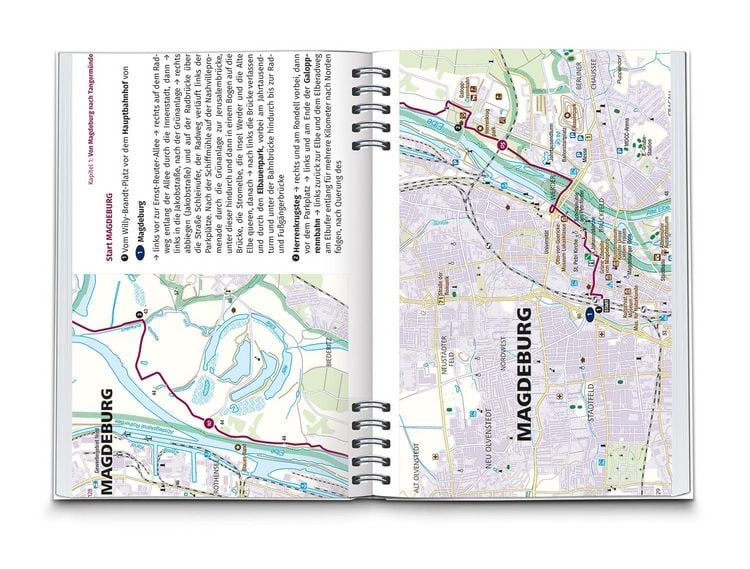 Produktbild: KOMPASS Radreisef&uuml;hrer Elberadweg, Von Magdeburg nach Cuxhaven