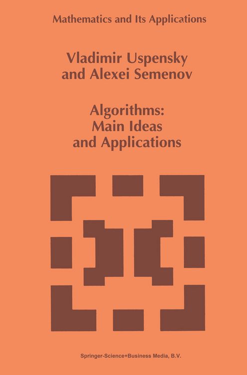 Produktbild: Algorithms: Main Ideas and Applications