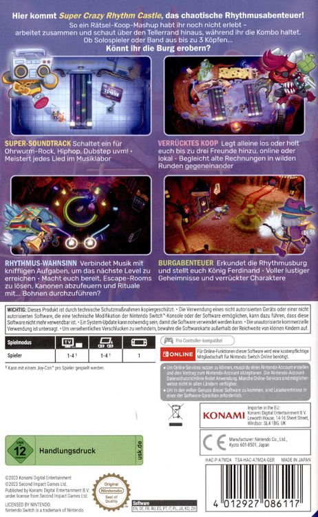 Produktbild: Super Crazy Rhythm Castle