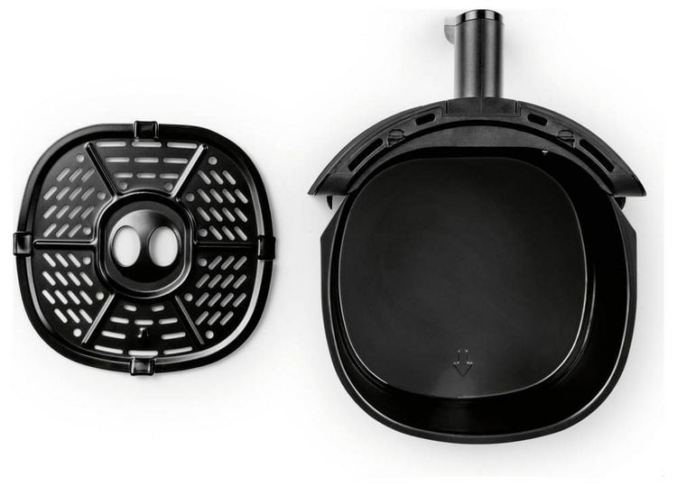 Produktbild: GourmetMaxx Hei&szlig;luft-Fritteuse Mechanisch 2,3l Hei&szlig;luft-Fritteuse 1000W Schwarz