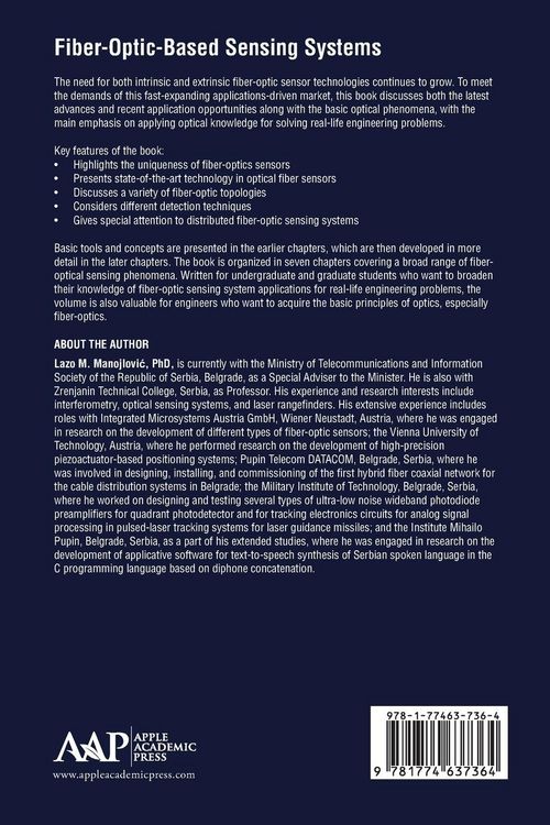 Produktbild: Fiber-Optic-Based Sensing Systems