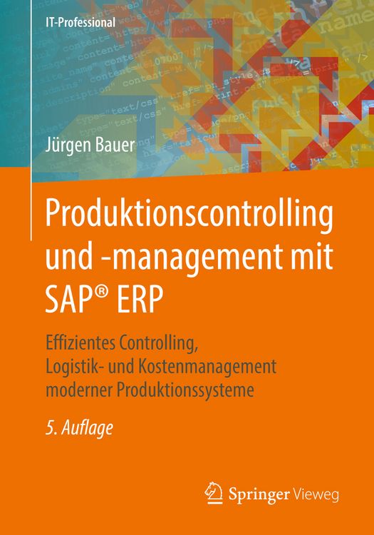 Produktbild: Produktionscontrolling und -management mit SAP&reg; ERP