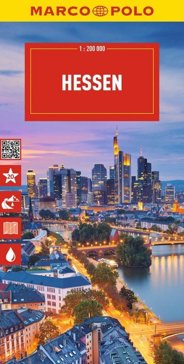 Produktbild: MARCO POLO Reisekarte Deutschland 06 Hessen 1:200.000