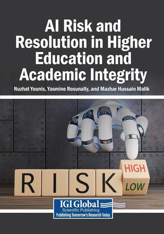 Produktbild: AI Risk and Resolution in Higher Education and Academic Integrity