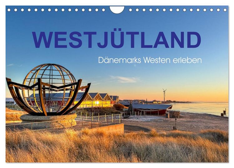 Produktbild: Westj&uuml;tland - D&auml;nemarks Westen erleben (Wandkalender 2026 DIN A4 quer), CALVENDO Monatskalender