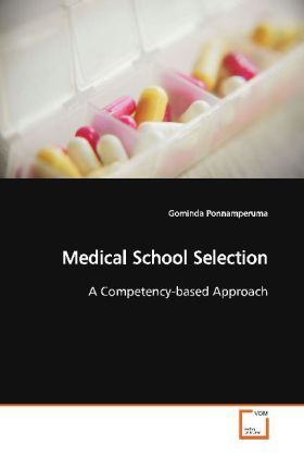 Produktbild: Ponnamperuma, G: Medical School Selection