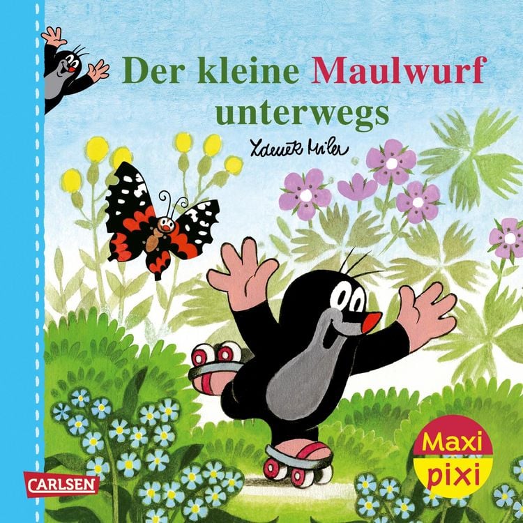 Produktbild: Maxi Pixi 504: Der kleine Maulwurf unterwegs